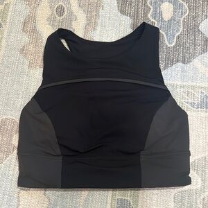 LULU LMEON Black Women's Sports Bra